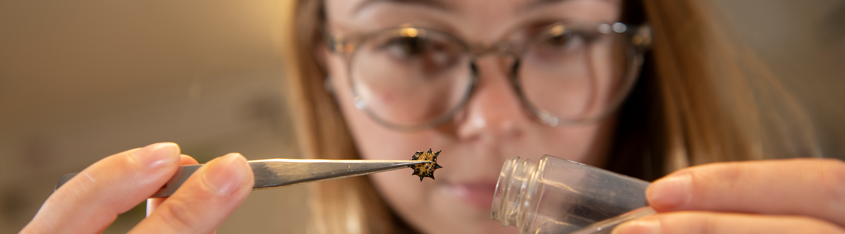 Student Studying Biology