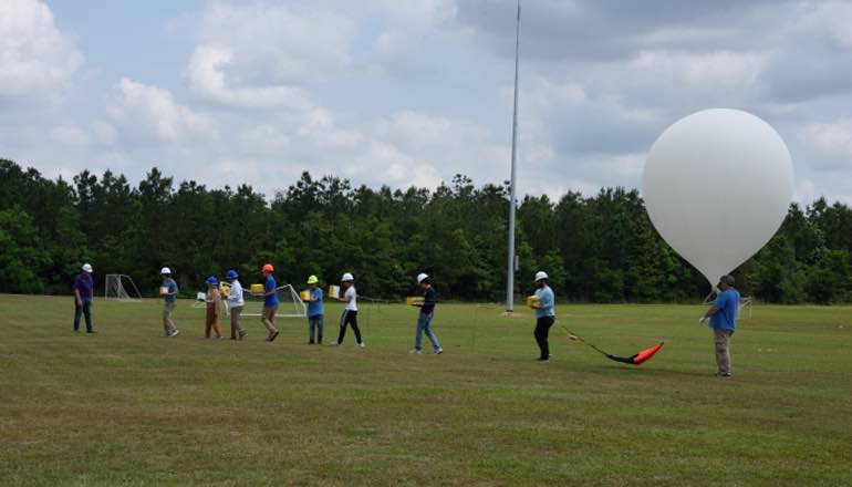 Loyola Students Participated in NASA-Funded Project "LaACES"