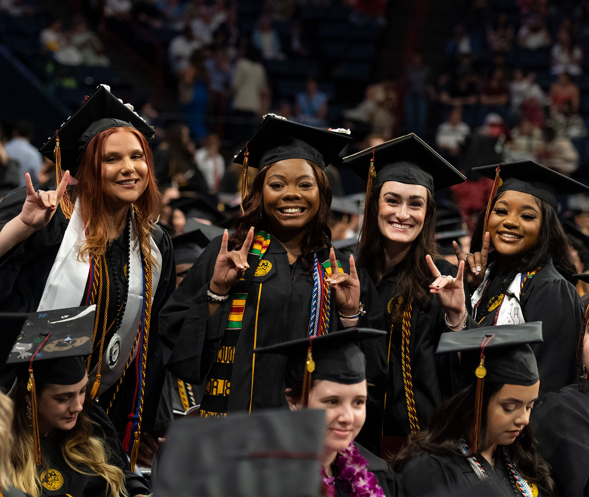 Loyola Graduates at Commencement