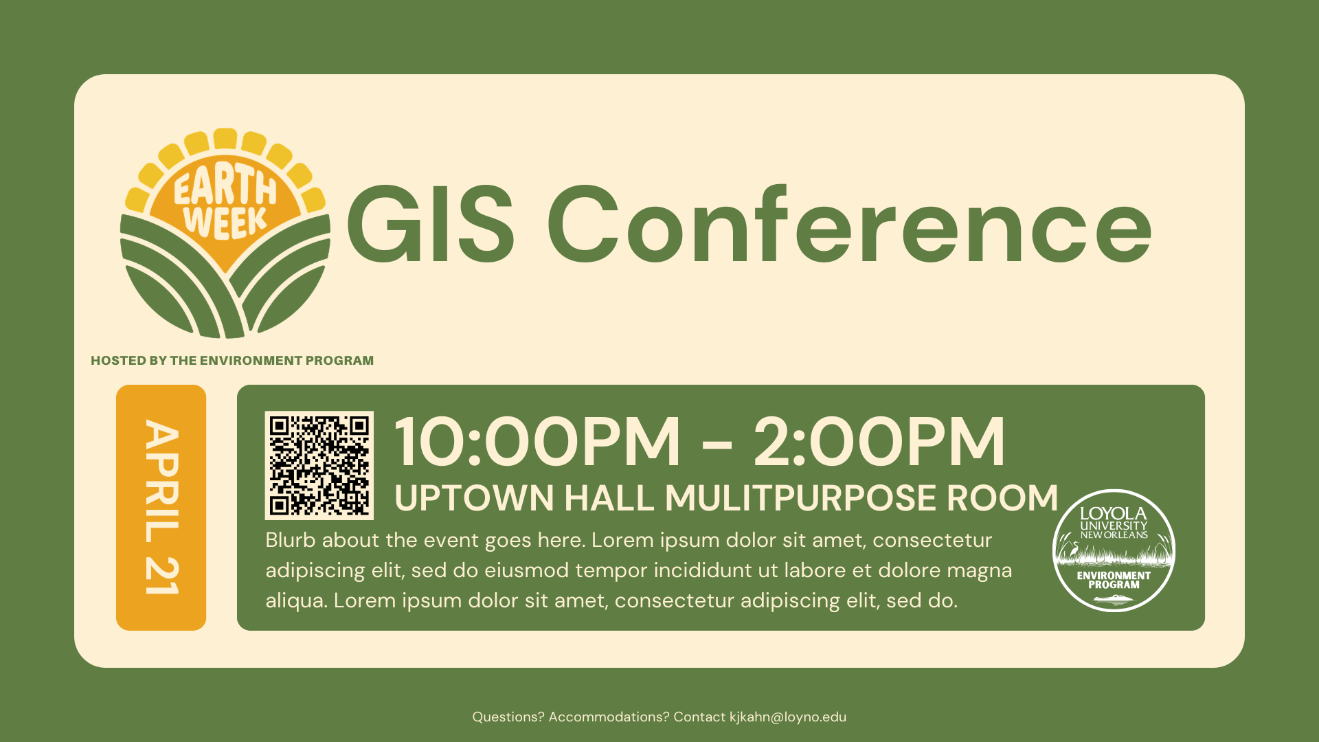 GIS Conference Poster