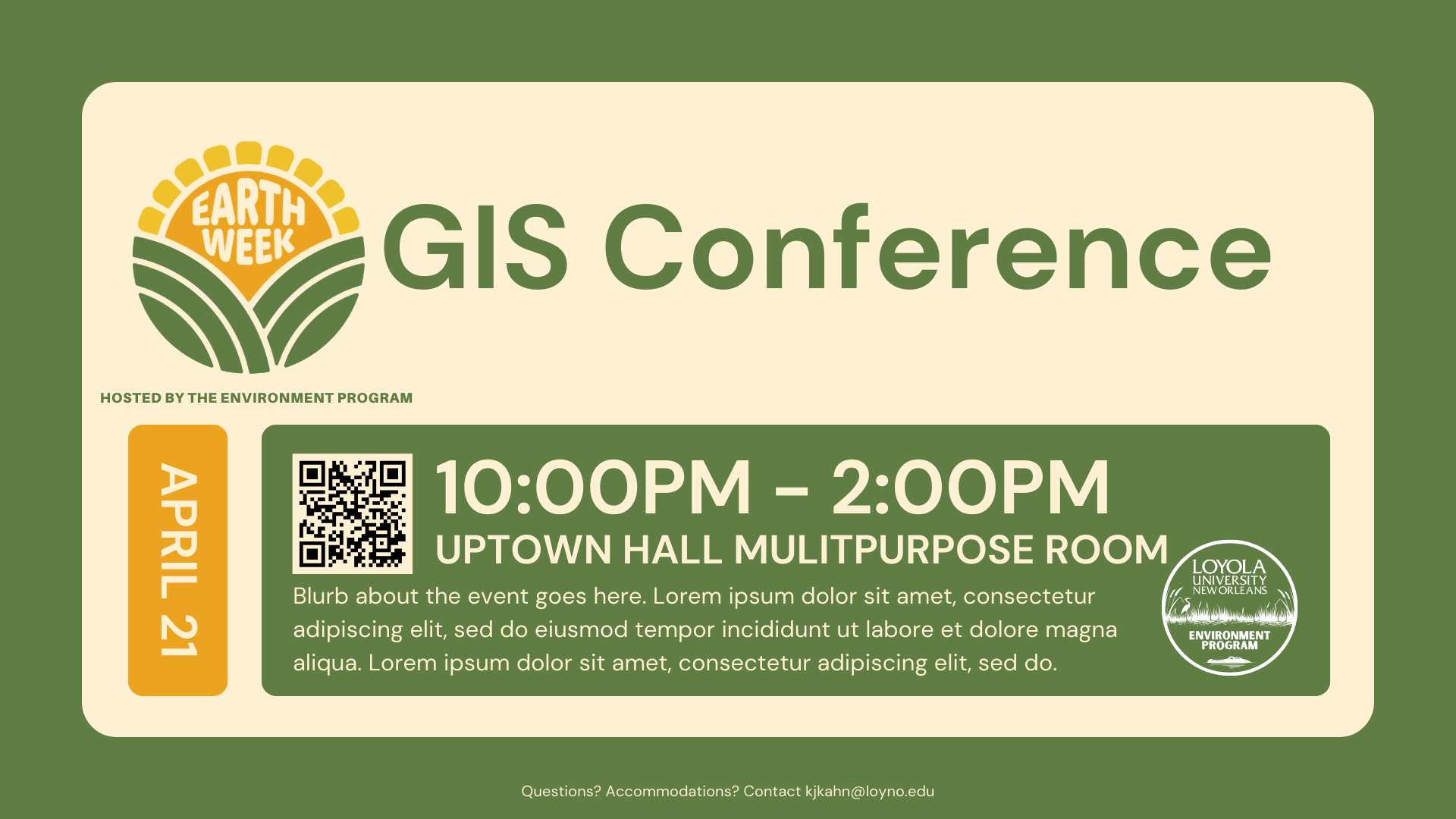 GIS Conference Poster