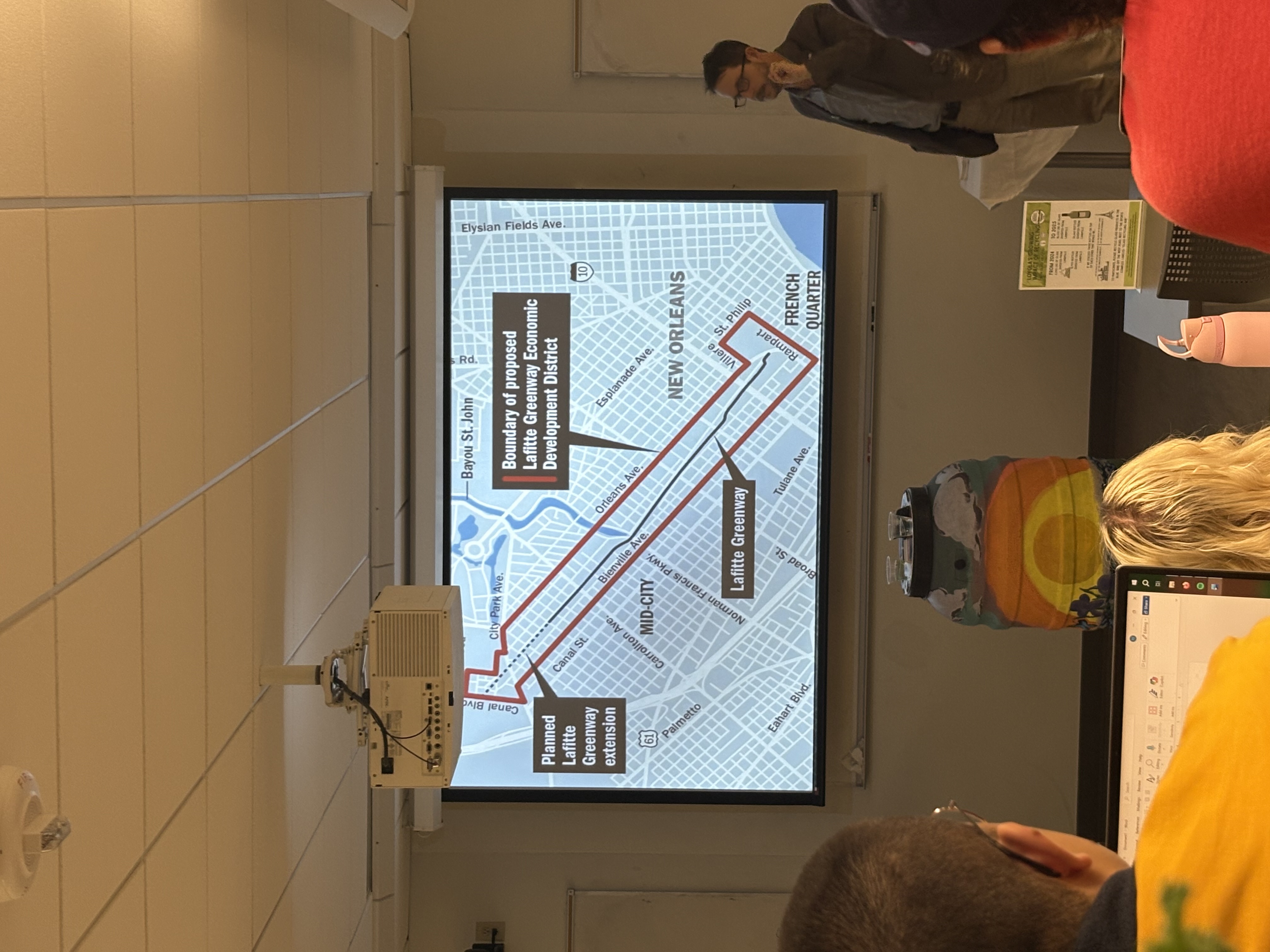 Jason Neville presenting