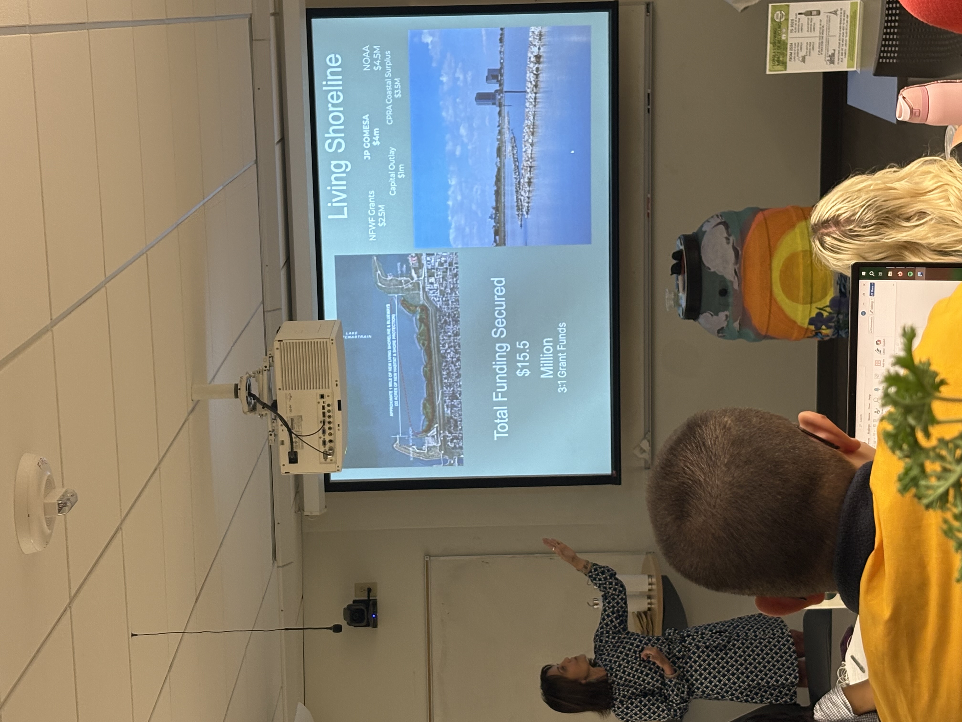 Jennifer Vrancken presenting