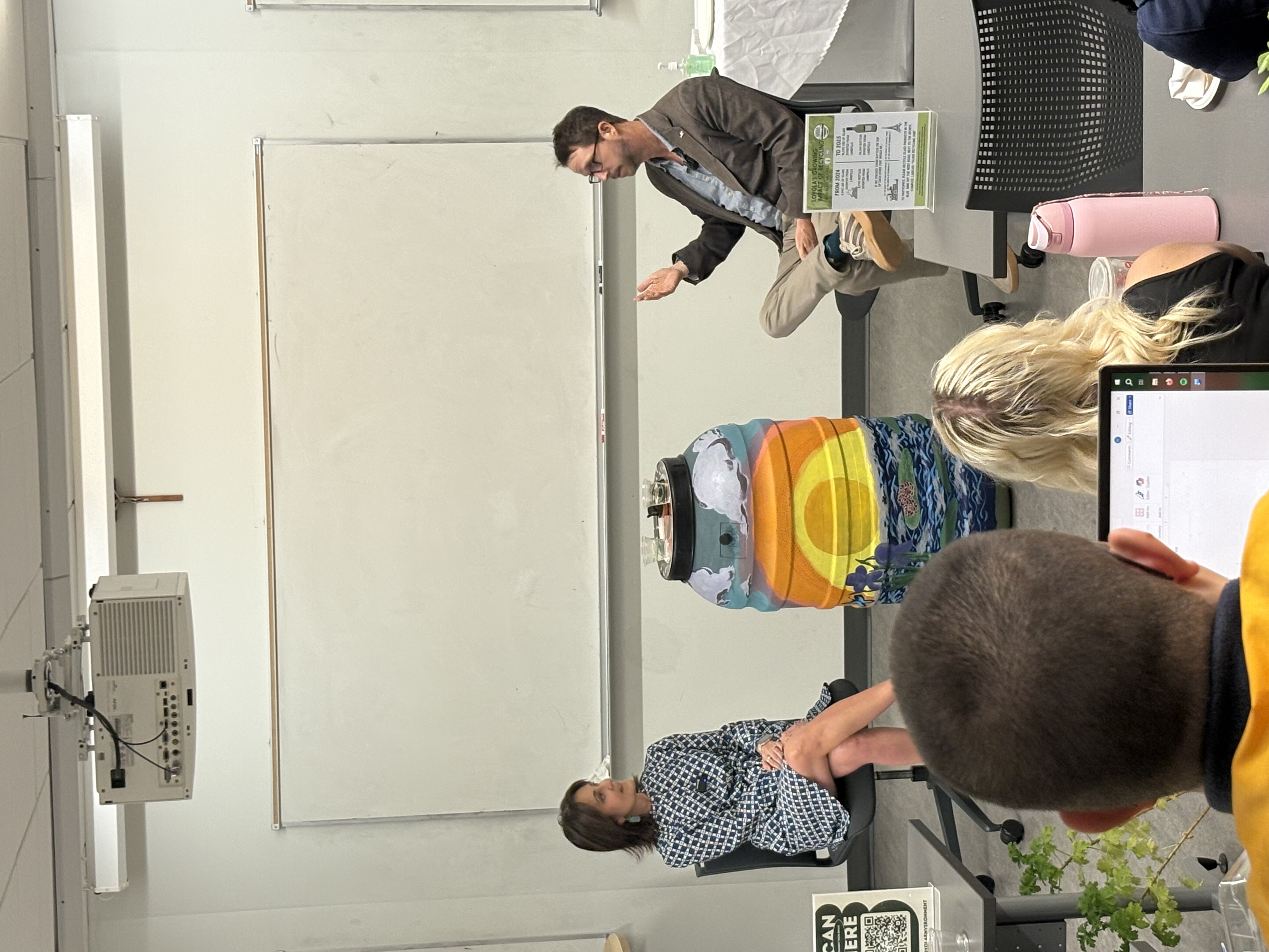 jennifer Vrancken & Jason Neville discussing