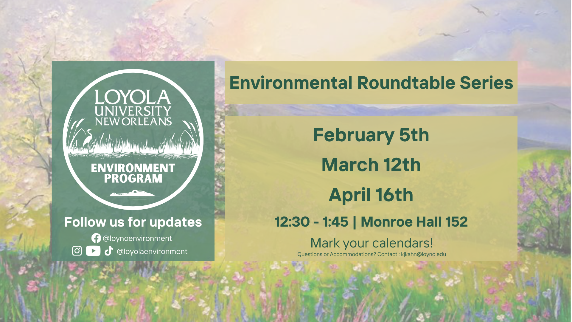roundtable dates