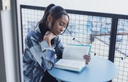 Woman Reading Book