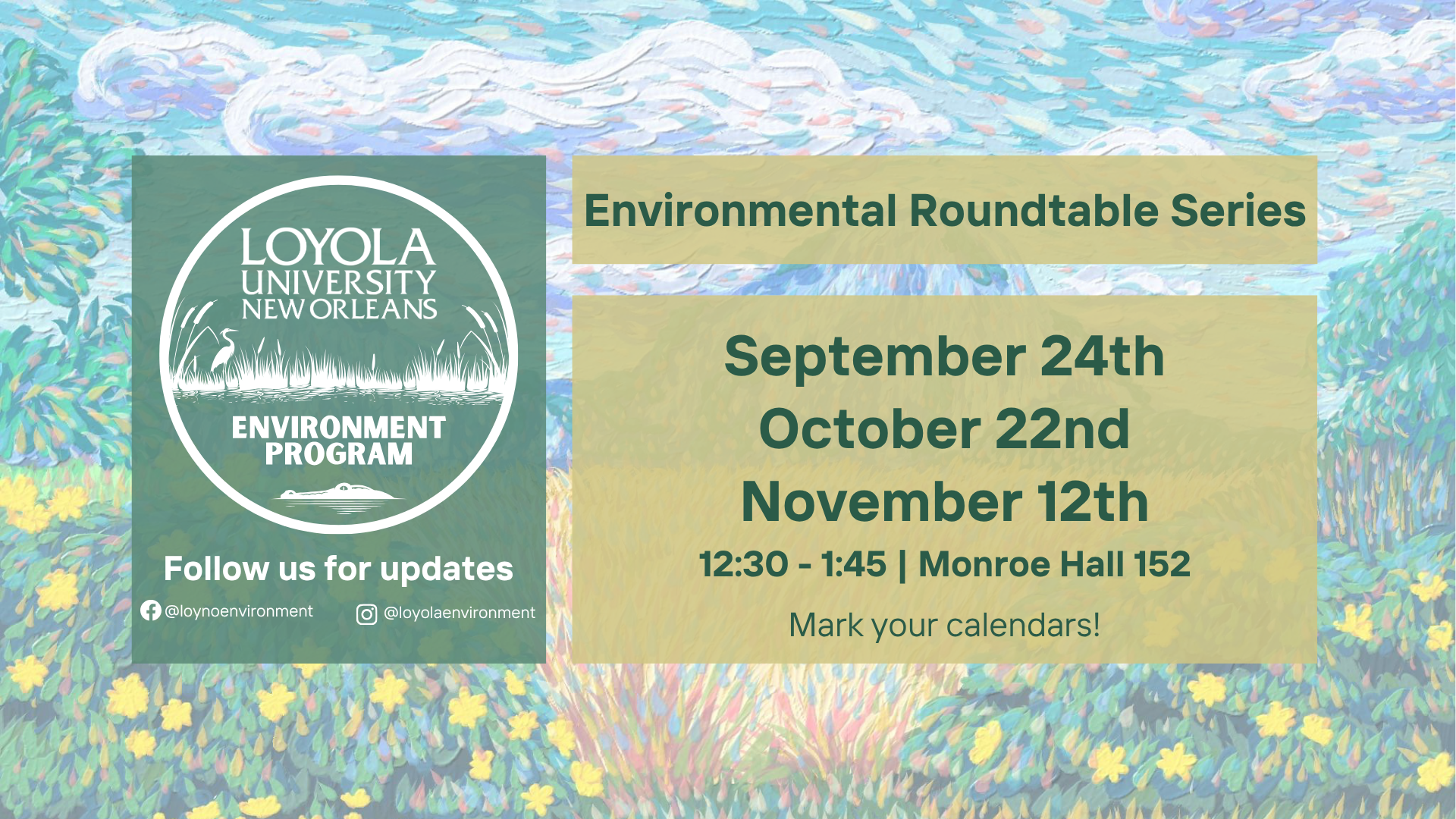roundtable dates